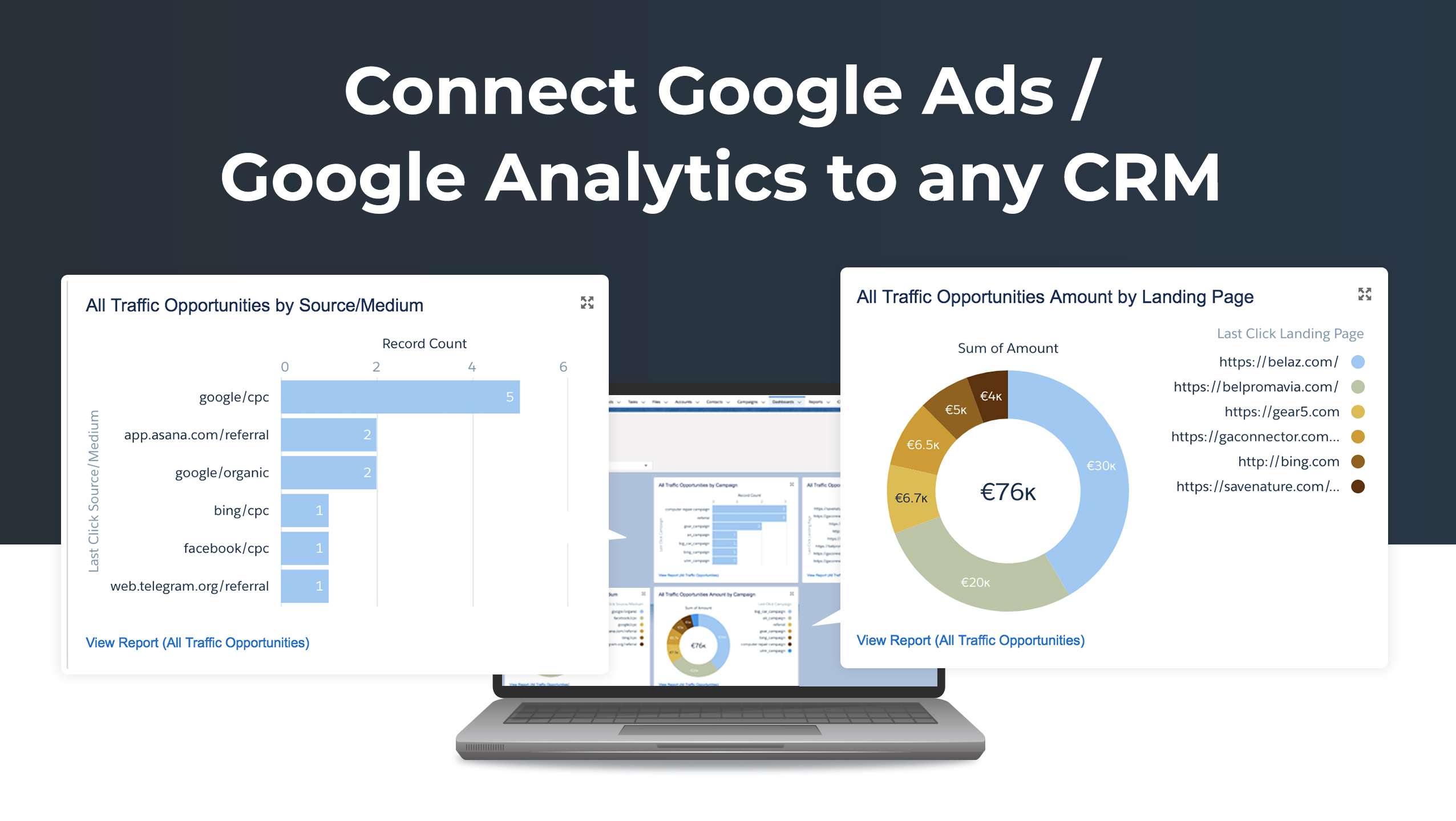 screenshot of GA Connector